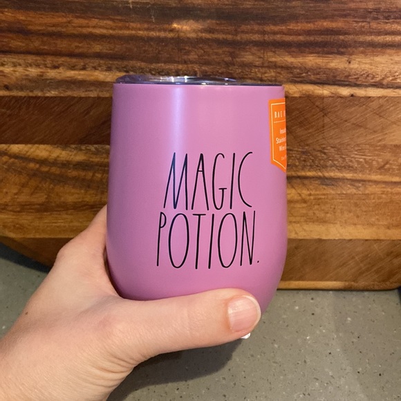 Rae Dunn Magic Potion Insulated Stainless Steel Wine Glass Tumbler - Picture 5 of 5